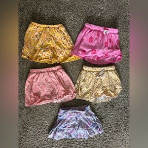 Girls size 6 Cartwheel Skirts
